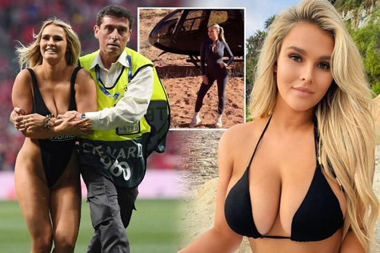 Stunning Champions League final streaker Kinsey Wolanski now living a new life as a qualified pilot
