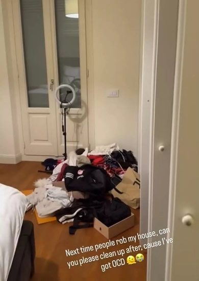 World's sexiest footballer Alisha Lehmann victim of horror burglary with drawers ransacked