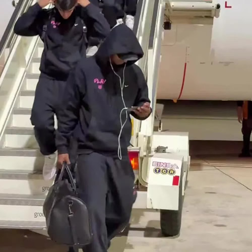 KEEP AN EYE Fans convinced Marcus Rashford is watching Man Utd clash as Barcelona star lands in Madrid for El Clasico