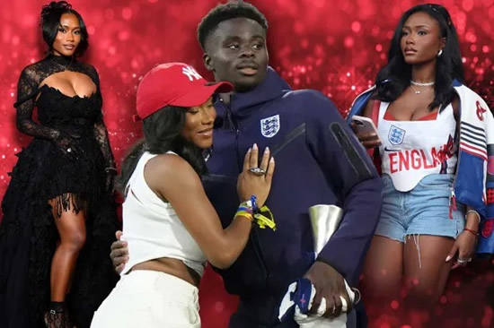 Arsenal ace Bukayo Saka gets engaged to girlfriend of five years after romantic proposal at top London hotel