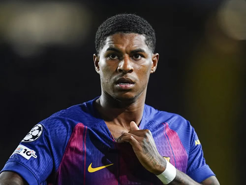 KEEP AN EYE Fans convinced Marcus Rashford is watching Man Utd clash as Barcelona star lands in Madrid for El Clasico