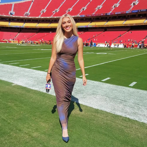 SIDE LINE SHOW Meet Taylor Burr, new Kansas City Chiefs reporter for Fox living dream and labeled ‘absolutely amazing’ by fans