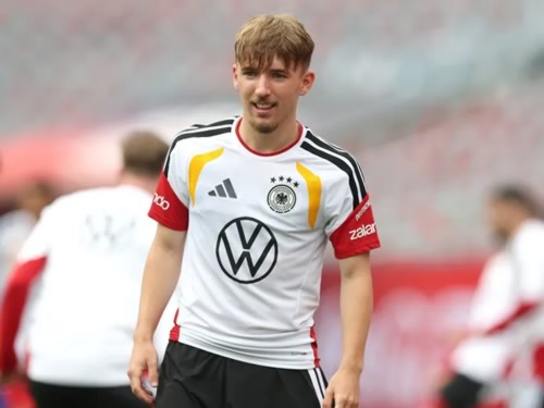 Germany Star Lennart Karl, 18, Escapes World Cup Misery with Girlfriend Zoe Kappele